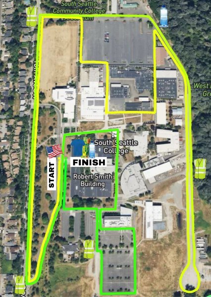 Ready for another 5K? Memorial Day 5K planned at South Seattle College this Thursday, to honor veterans