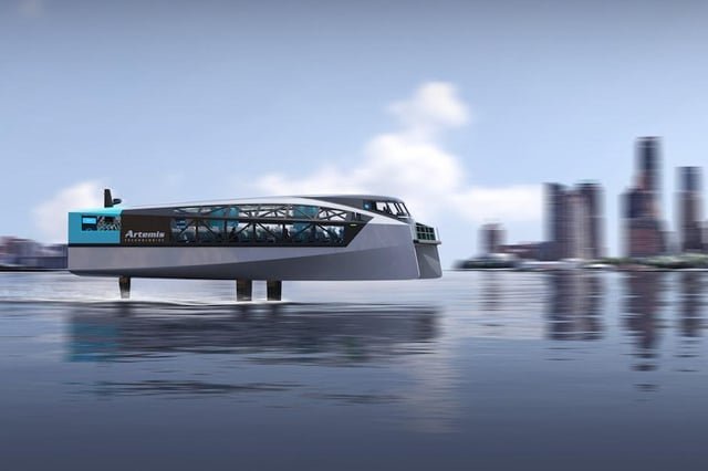 Could Seattle transit include water-skipping electric vessels? This Irish company hopes so