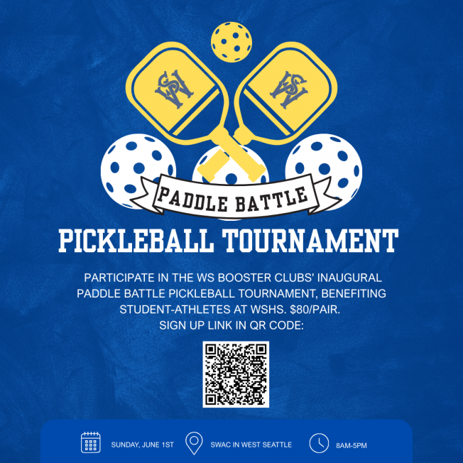 PADDLE BATTLE: Pickleball players invited to compete for West Seattle supremacy while helping students