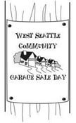 West Seattle Community Garage Sale Day 2025 this Saturday 5/12