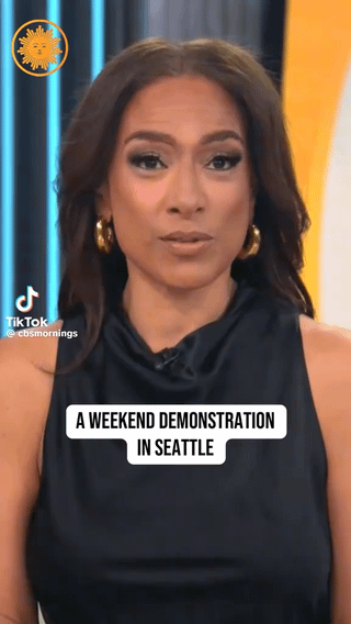 How CBS is covering the Capitol Hill anti-trans rally