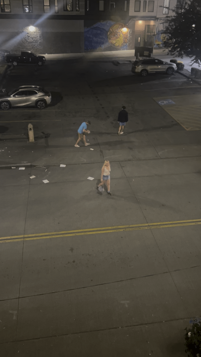 Bunch of kids surrounded a homeless guy and bullied him