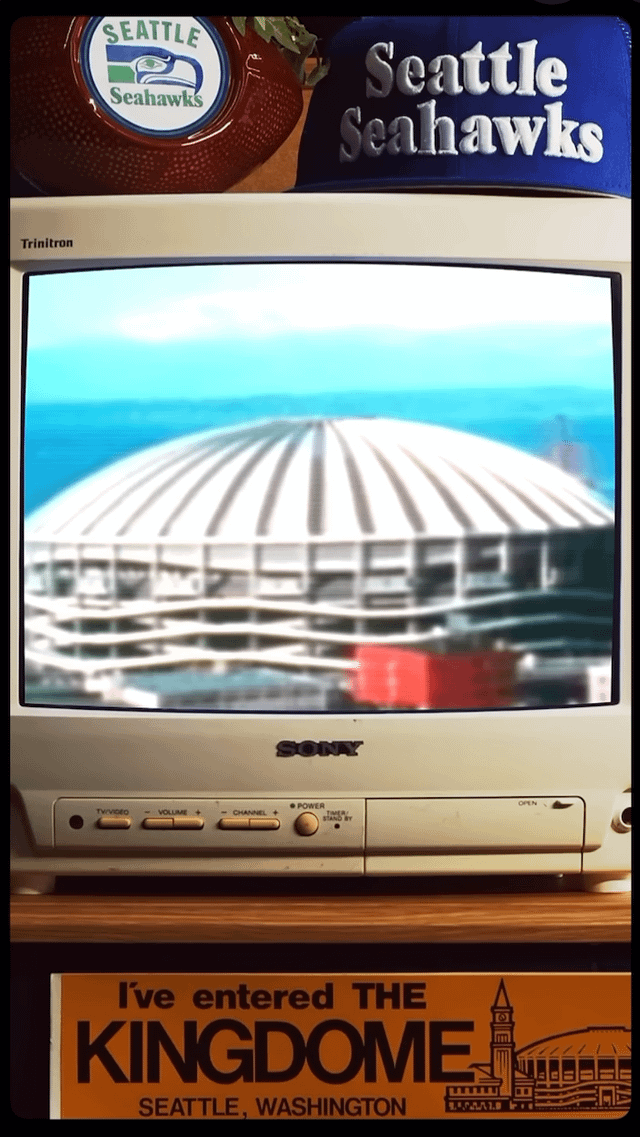 Relive your memories with the Kingdome Men’s Restroom Playset – @Seahawks