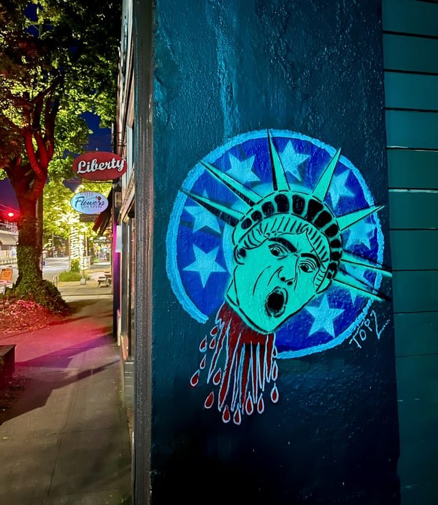 The Death of Liberty (Cap Hill)