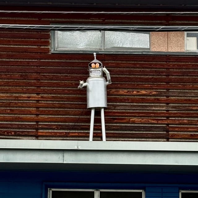 A random Bender in Columbia City 😂