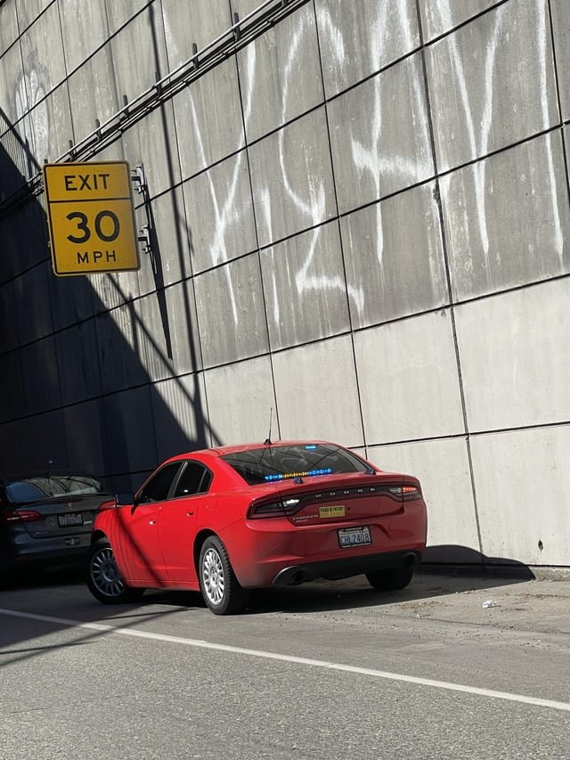 Found the undercover car under convention center
