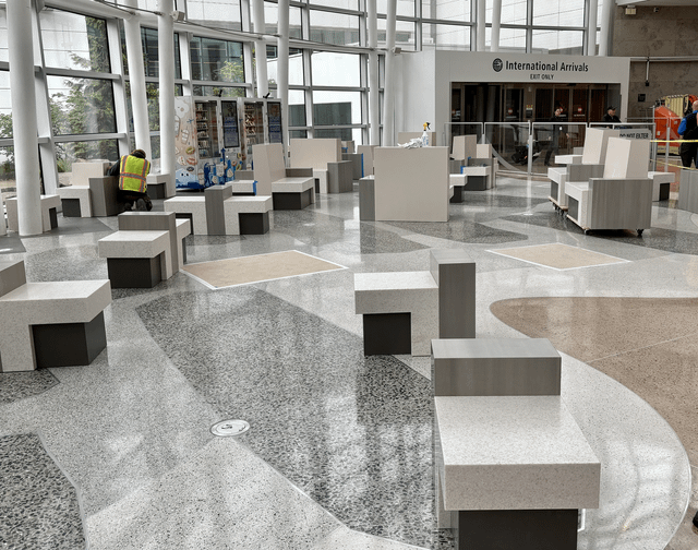 New SEA Arrivals Seating