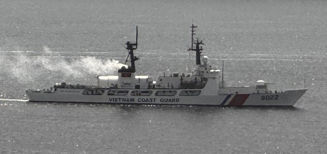 You don’t see that everyday – Vietnam Coast Guard
