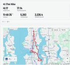 And the Seattle Super Saunter is a wrap! Thank you to to u/AnEvilPedestrian for organizing – had an amazing time and met some really great people. Ended up at 41 miles because I decided to walk home from Columbia City. :) Now Imma try and dry off and warm up.