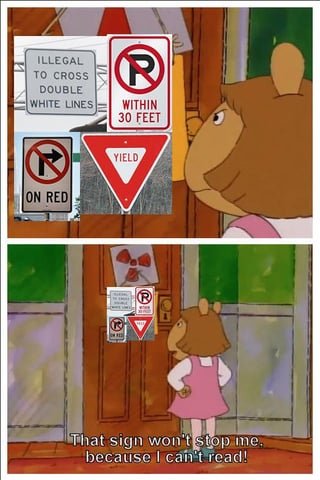 Seattle drivers be like