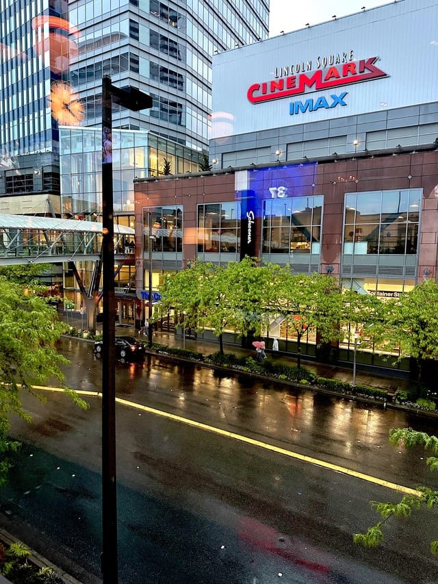 Back to regular rainy day. Blessing for people with pollen allergies