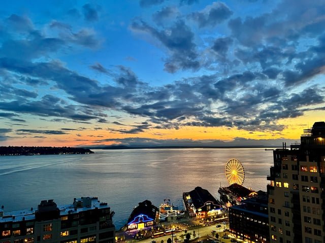 Sunset in Seattle