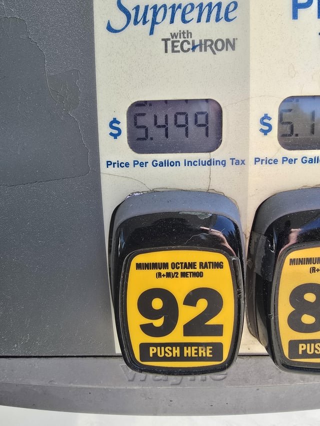 Donald, I was told my gas would be going down. It’s gone up $0.40 since last week.