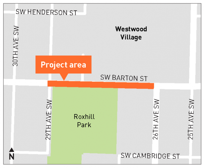 FOLLOWUP: June meeting set for Barton repaving in bus zone alongside Roxhill Park