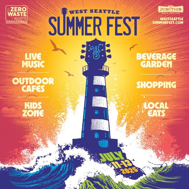 MUSIC! See the full lineup for West Seattle Summer Fest 2025