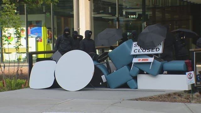 Pro-Palestinian protestors occupy UW campus building, demand divestment from Boeing