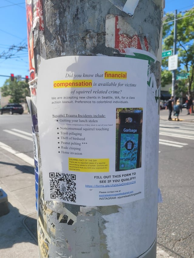 Big Squirrel is going down. The people have had enough