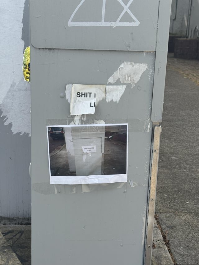 Seattle graffiti is …. Next level meta?