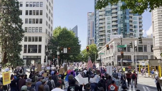 Seattle – No Kings Protest – June 14th, 2025