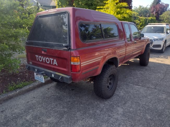 WEST SEATTLE CRIME WATCH: Stolen red Toyota truck