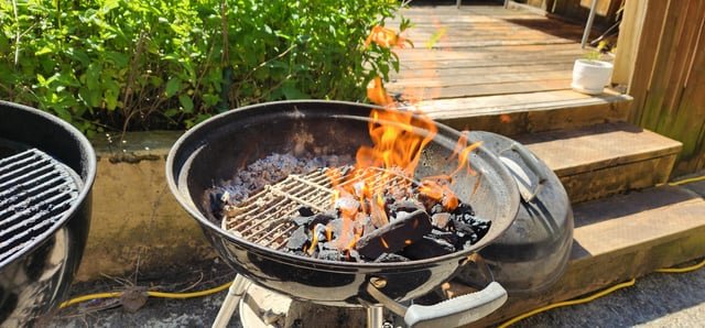 Hey…um, so I kind of owe everyone an apology. Sorry about all the heat. I accidentally started my grill too early.
