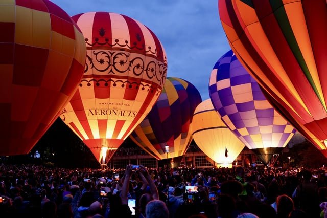 Balloon Glow at Seattle Center