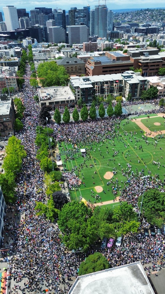 No Kings, Cal Anderson Park 6/14/2025