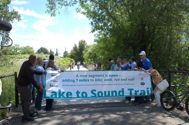 New Segment of Lake-to-Sound Trail Opens in South King County – The Urbanist