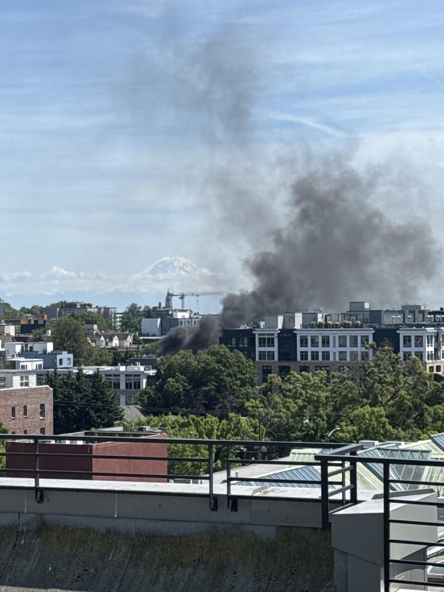 Fire in Cap Hill