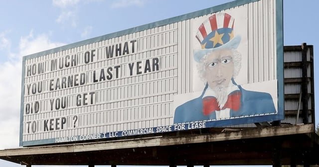 Uncle Sam billboard off I-5 near Chehalis bought by local tribe