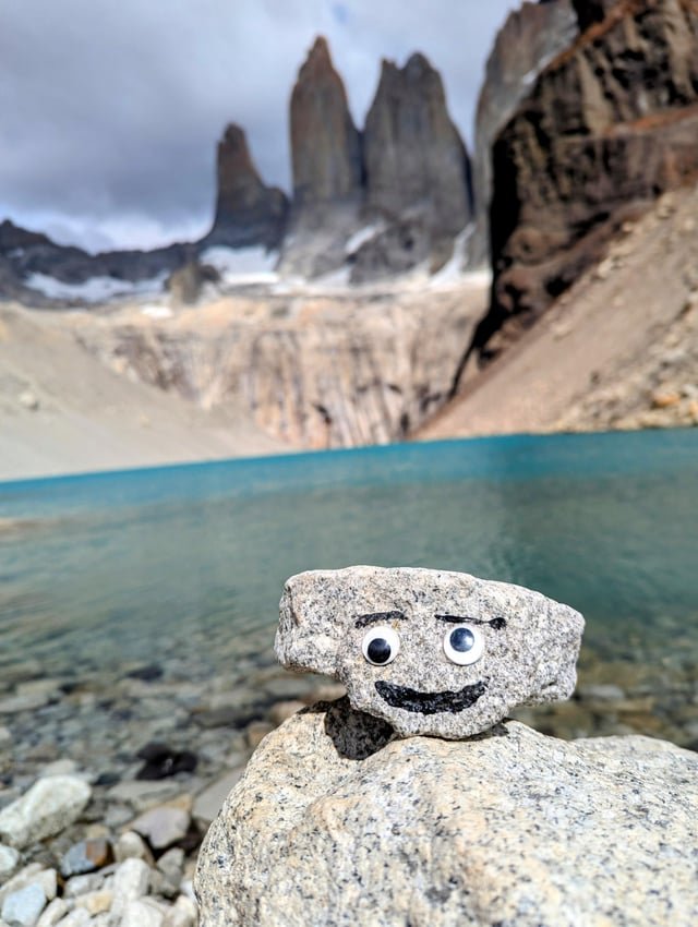 Ordered Uber in SLU around christmas. My driver showed up with a gift of a pet rock and candy. Over the last 8 years that rock and I have been to the top Rainier, the bottom of Patagonia and so many more places. Driver, if you’re out there, know your rock went to a good home and is doing great