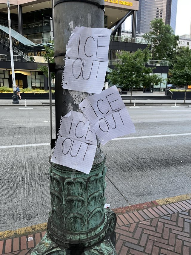 Ah hell nah even Slenderman hates ICE