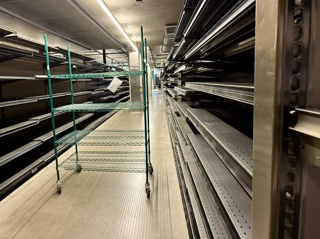 Whole Foods First Hill is already empty.