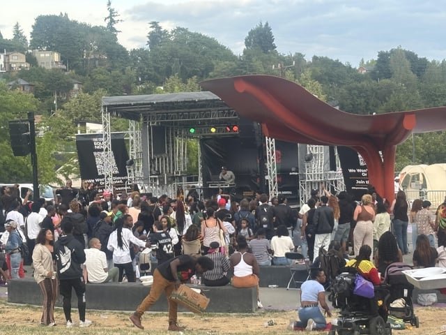 Juneteenth celebration wrapping up at Judkins Park