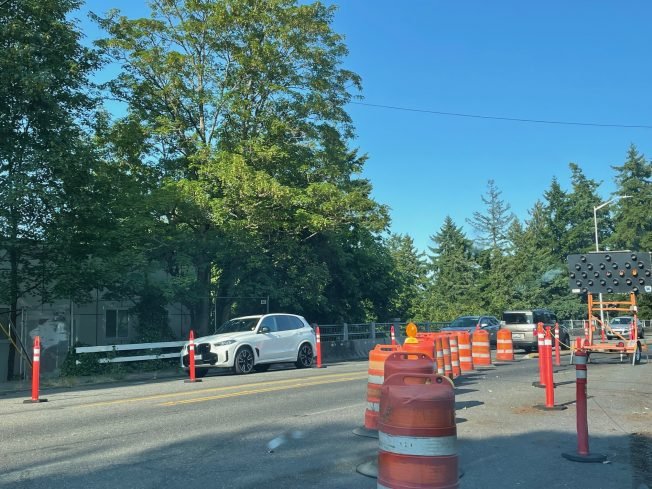 ADMIRAL WAY BRIDGE: Another change this weekend, plus, progress report