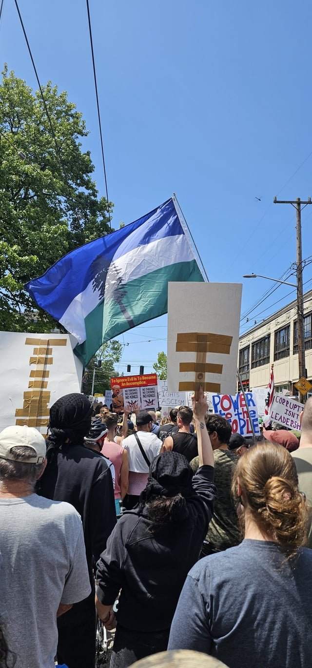 Yesterday taught me what it truly means to be an American. To stand up for what you love and what you know to be right. I’m proud of all of us. Thank you all.