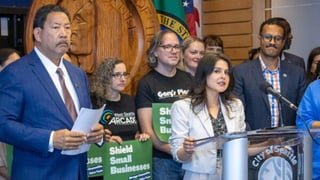 A ‘fairer tax system’ — To overcome Trump-fueled economic turmoil, Seattle proposes four-year break for smallest businesses, big bump for biggest