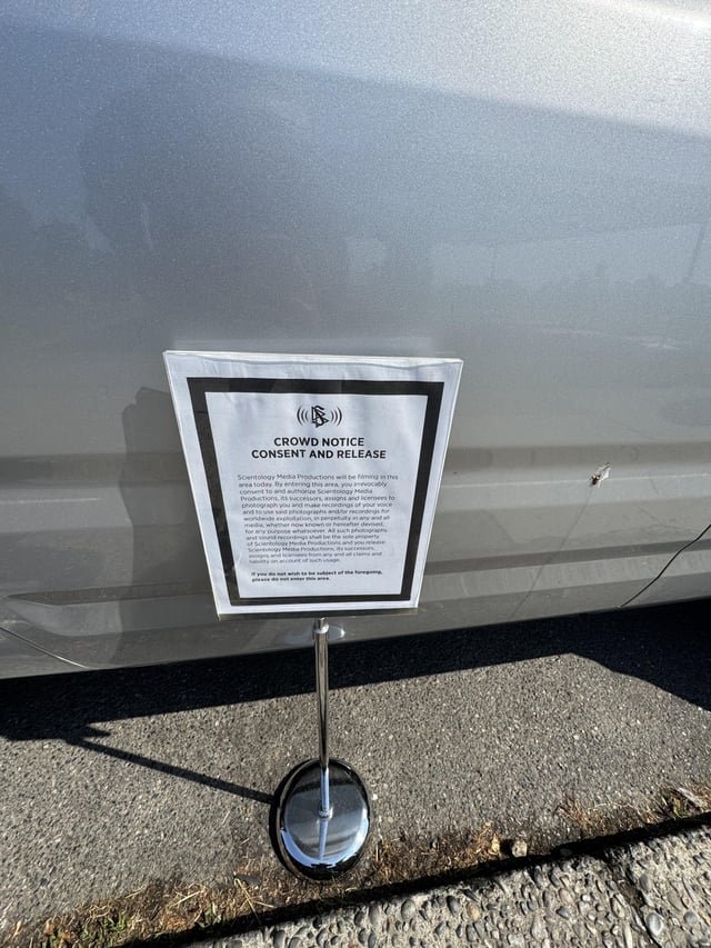 Kerry Park – Drug Free World exhibit is Scientologist group