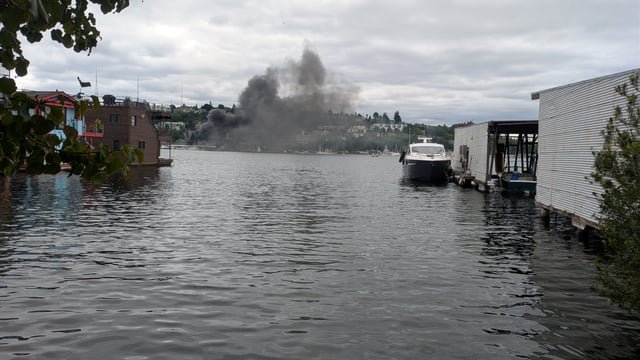 Was chilling at the park and heard a big boom across the water