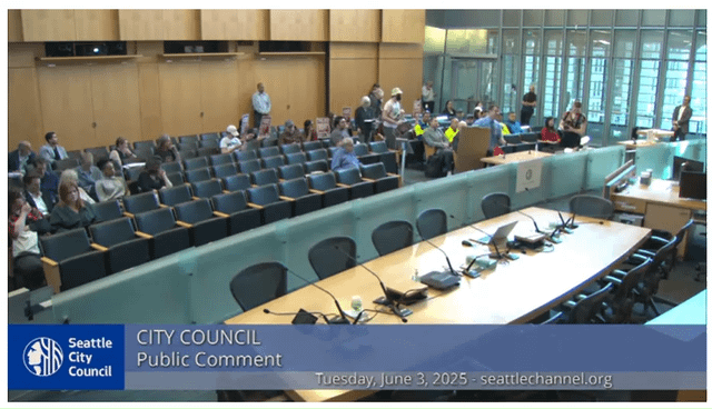 presenting to City Council today about the police not letting me hold my sign making fun of the Pursuit Church rally