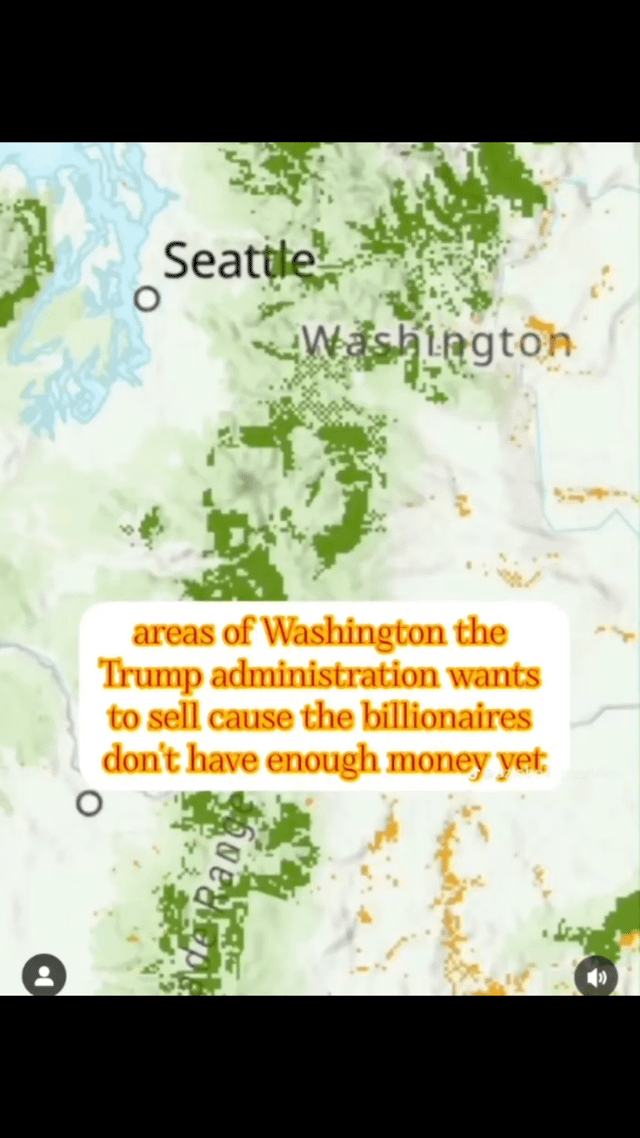 areas of WA, including Olympic Peninsula, that Trump and Republicans intend to sell. CALL YOUR SENATORS. SAVE WASHINGTON