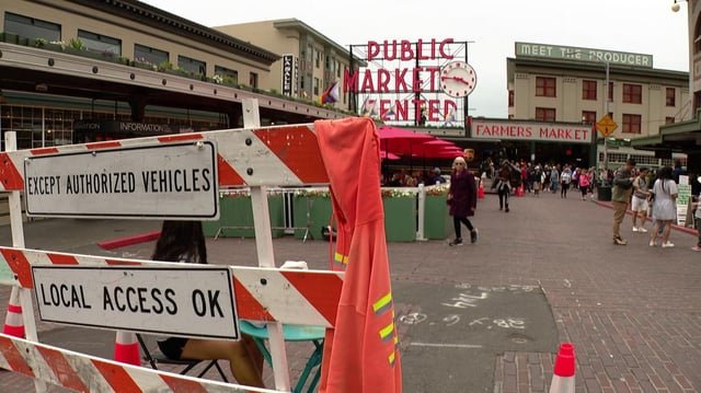 Pike Place Market vendor threatens to leave over extension of vehicle traffic ban