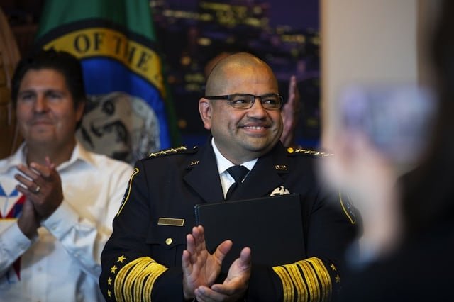 KUOW – Seattle digs in on nepotism findings as former police chief Diaz sues for wrongful termination