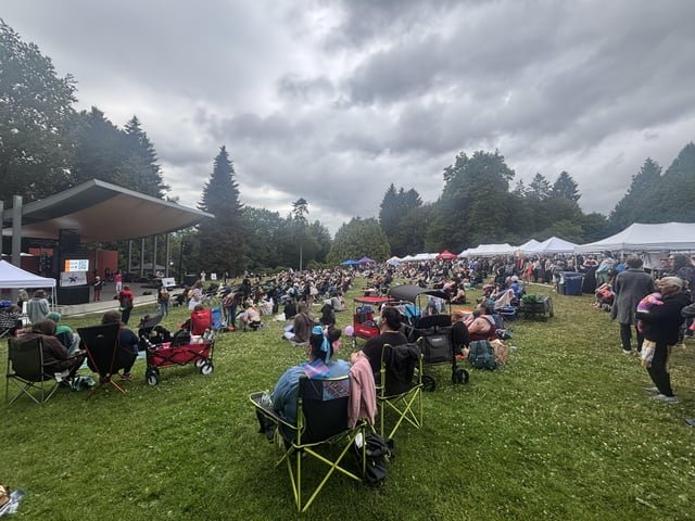 Pics from Trans Pride (going in Volunteer Park until 10)