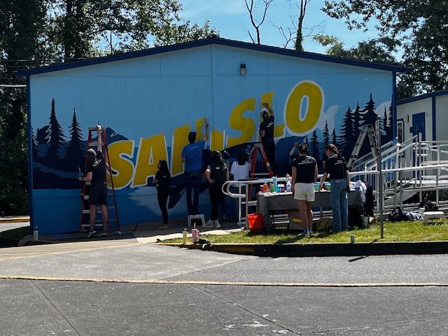 MORE MURALS: Sanislo Elementary gets art, and more, from 150 volunteers