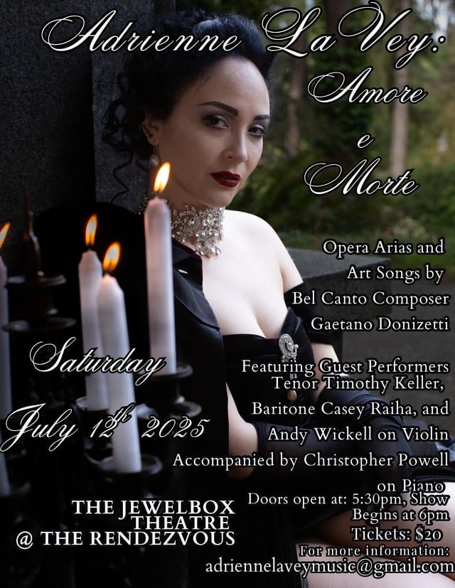 Another exquisite operatic concert at The Rendezvous…