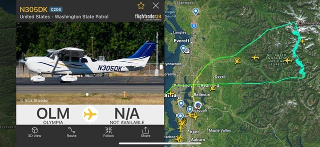 WSP flying low – anybody have information?