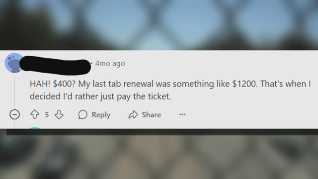 Report states half a million WA drivers have expired tabs