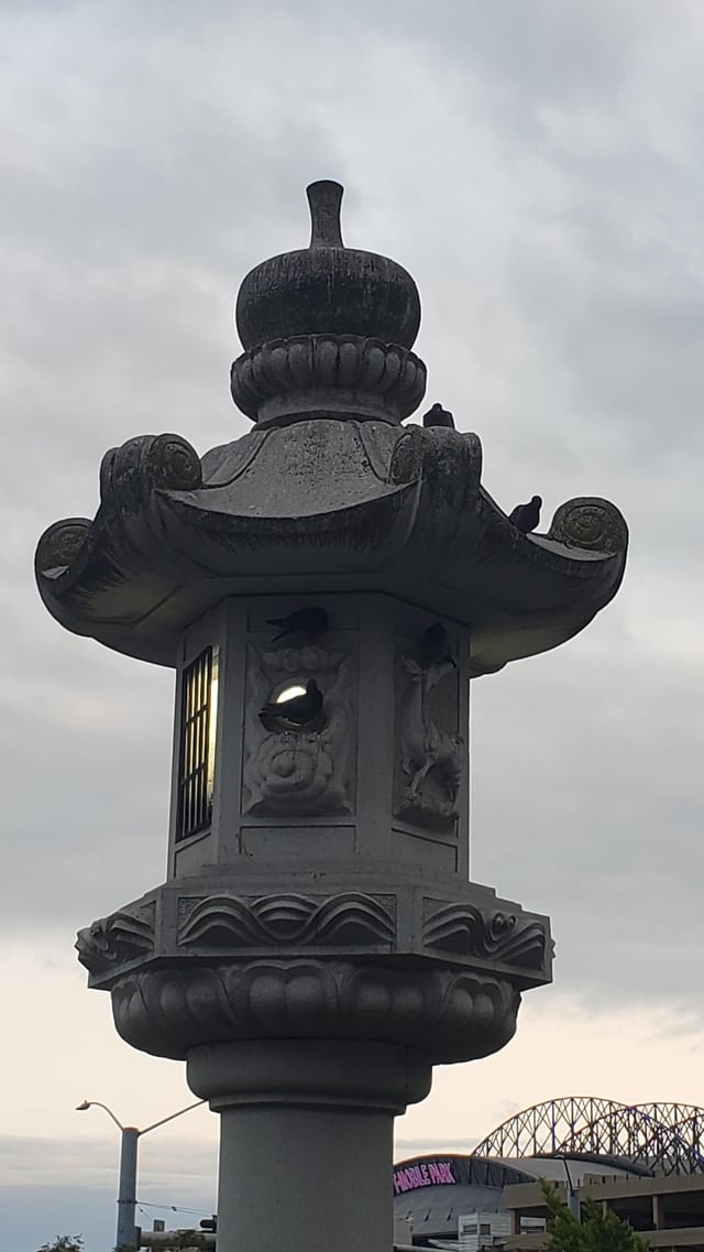 I’m never leaving Seattle: The International District pigeon pagoda lamp nursery edition