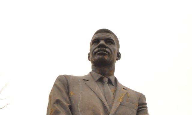 Happy Juneteenth! Stories embedded in the mural at the Medgar Evers pool on 23rd